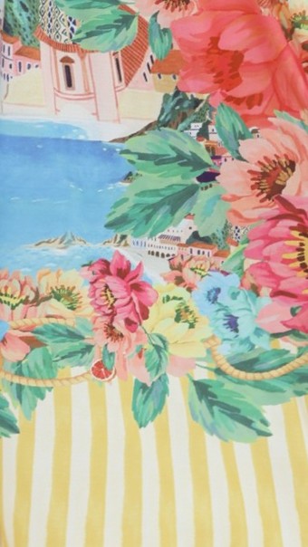 Kancy Maxi Skirt - Positano Lemon