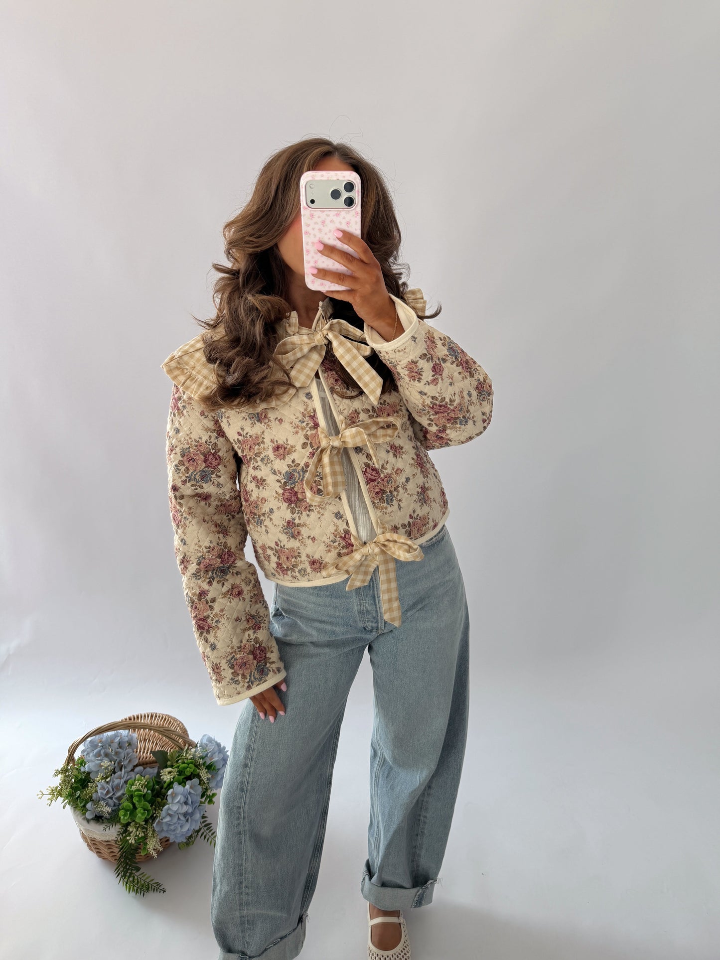 Sweet Tea Vintage Shabby Chic Jacket BESPOKE HANDMADE ALLOW PRE ORDER PREP