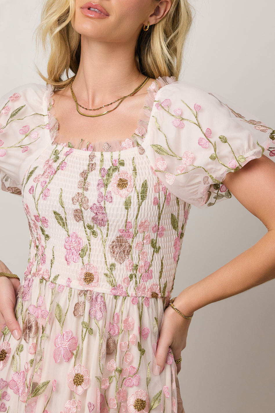 August Floral Maxi Dress - FINAL SALE