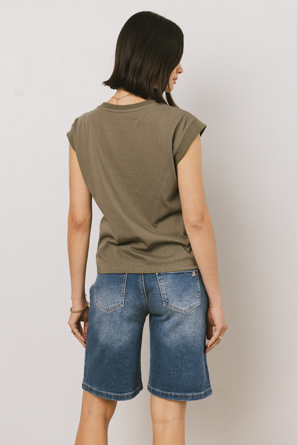 Arlo Top in Olive - FINAL SALE
