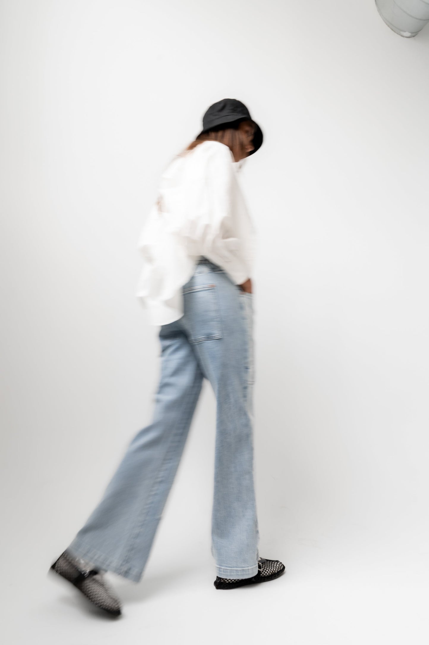 Alice Patchwork Wide Leg Jeans - FINAL SALE