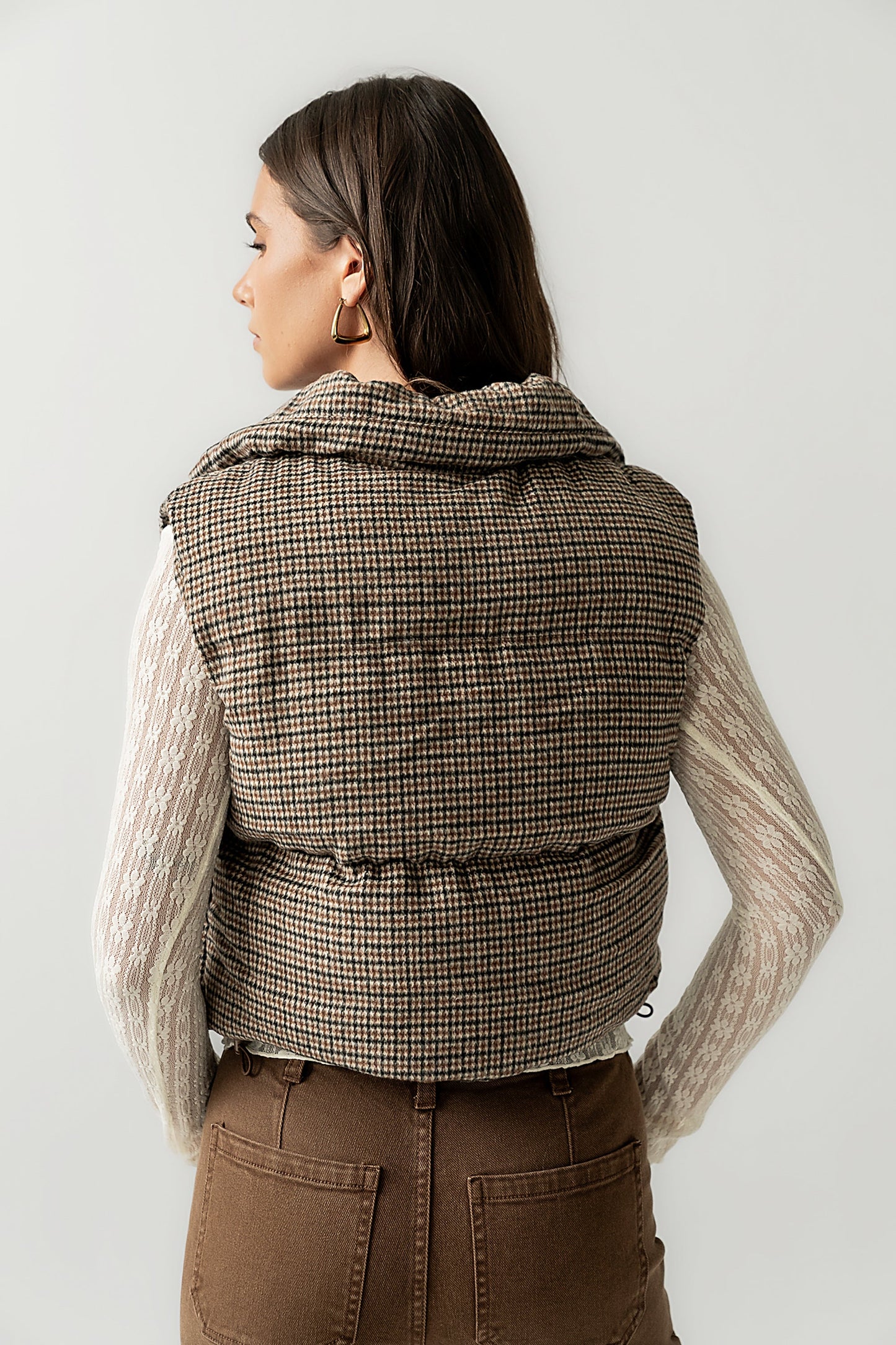 Brielle Puffer Vest in Black - FINAL SALE