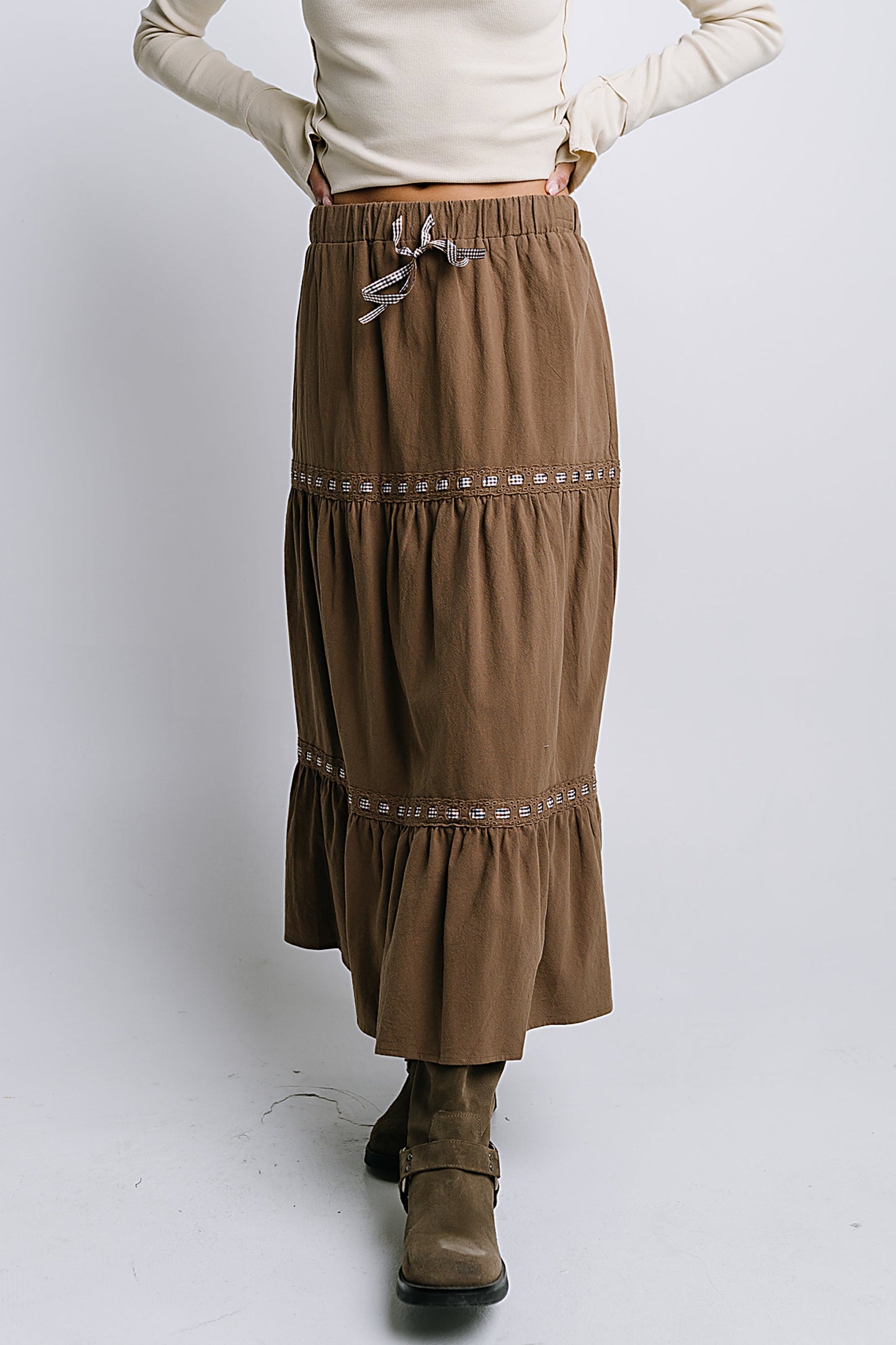 Anika Tiered Maxi Skirt - FINAL SALE