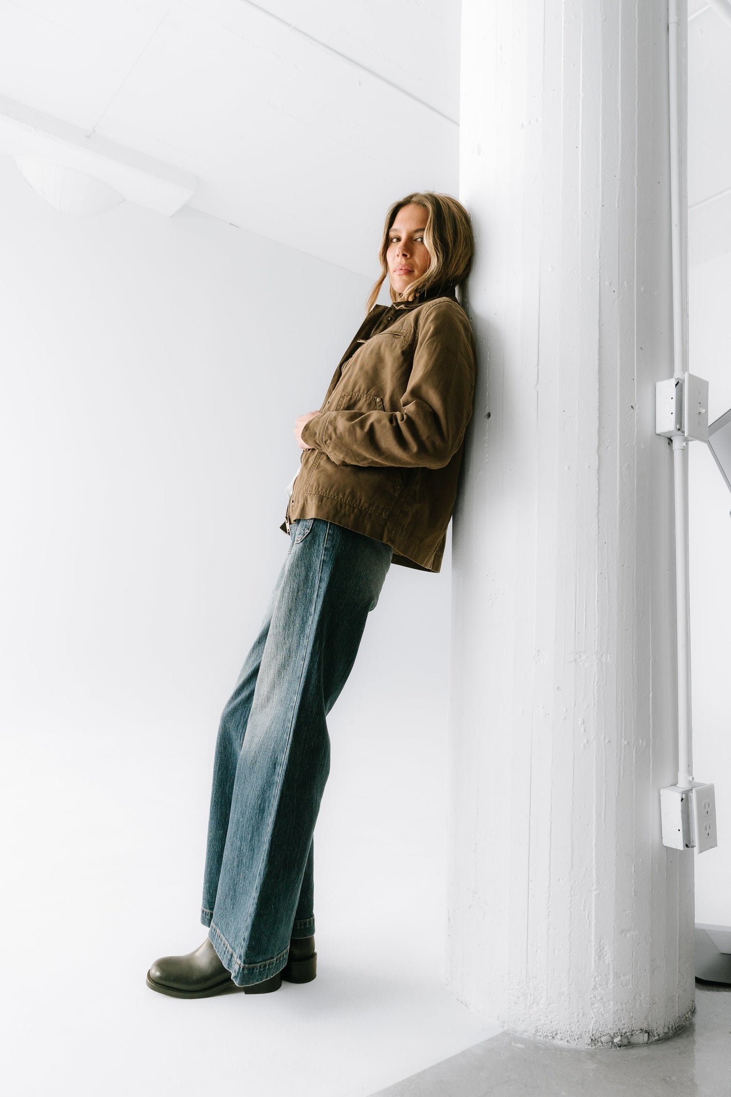 Ember Barn Jacket in Olive