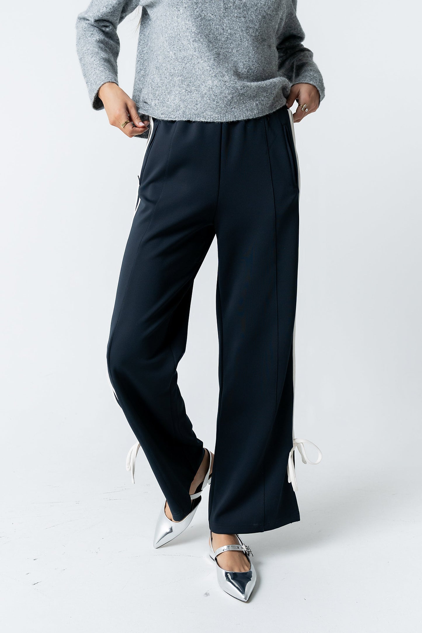Astrid Track Pants in Navy - FINAL SALE
