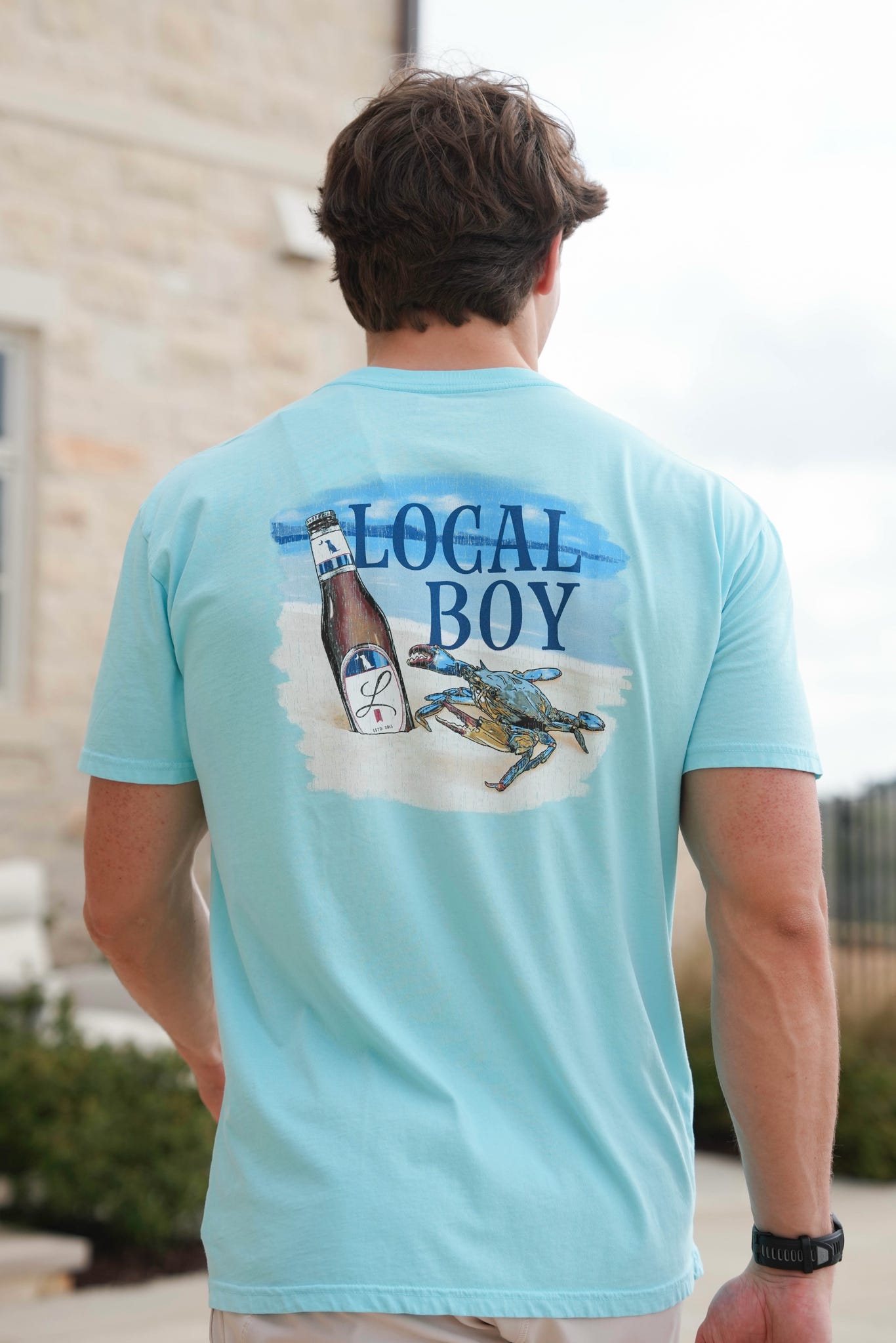 Local Boy Sandy Crab Tee