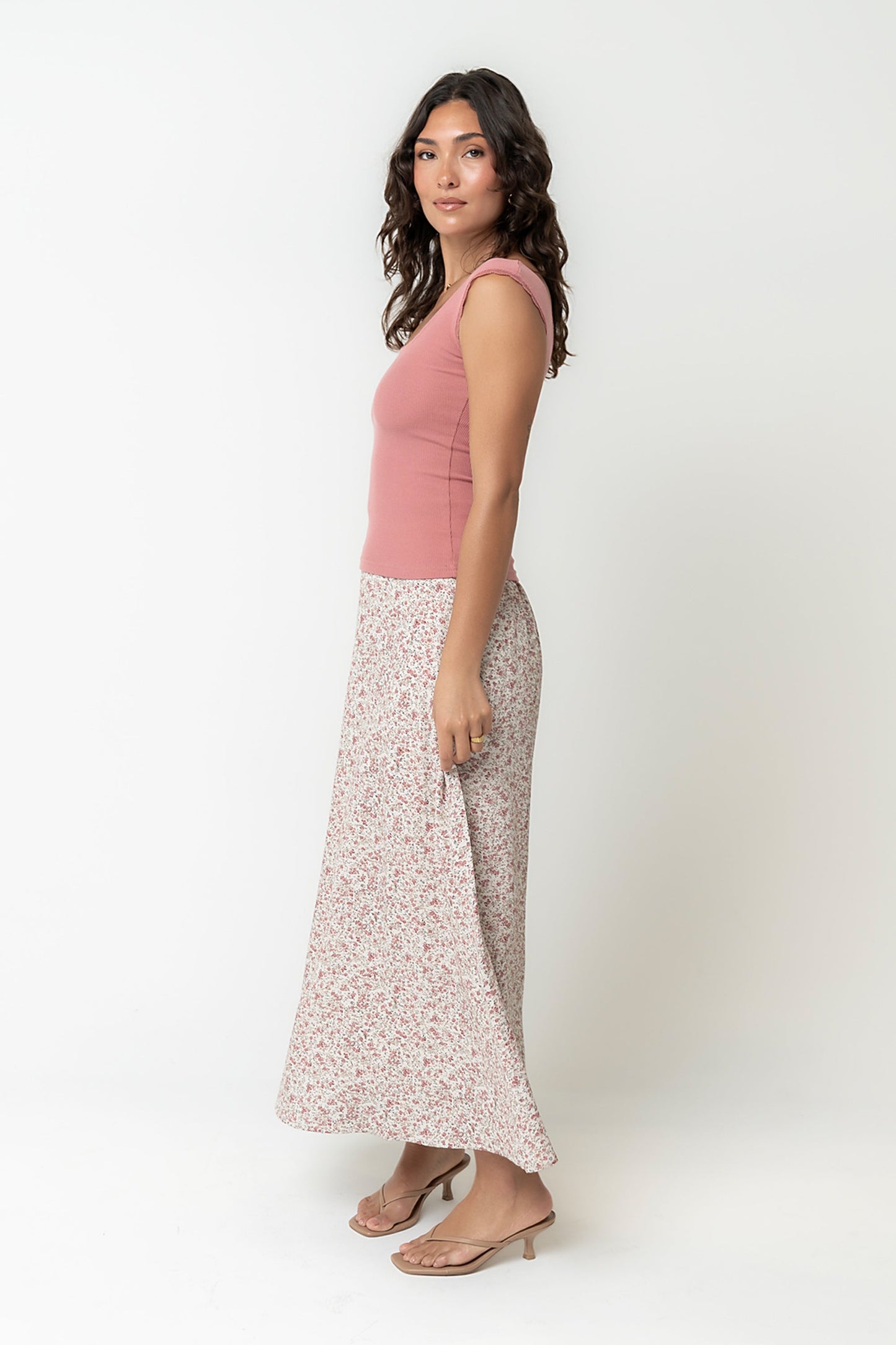 Averie Floral Maxi Skirt