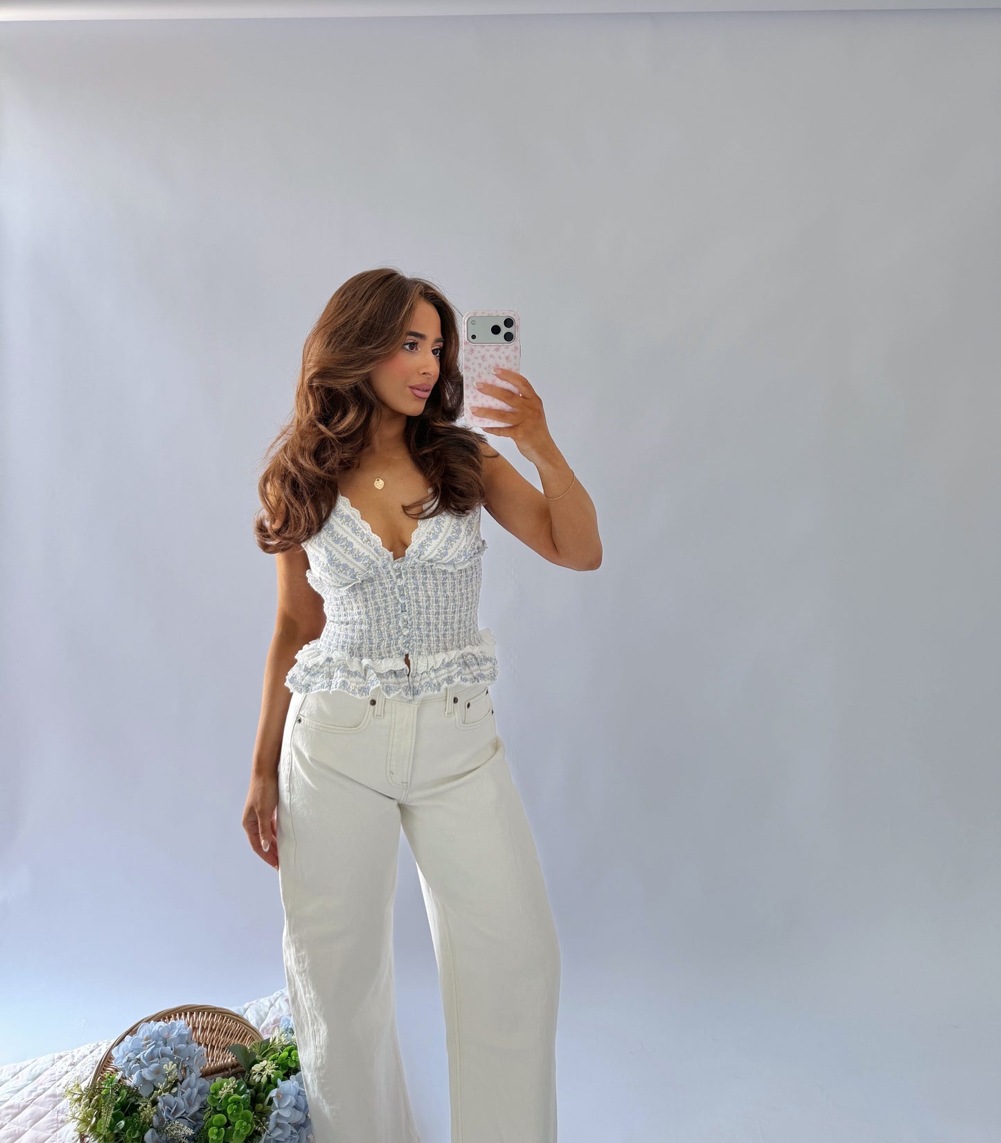 East End Daydream Top (Blue)