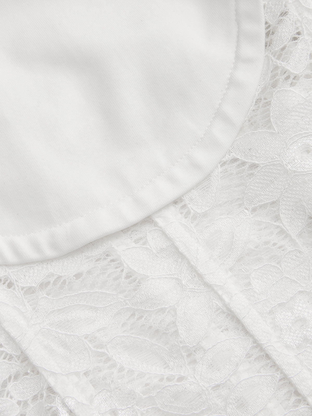 Lace Corset Short Sleeve T-Shirt