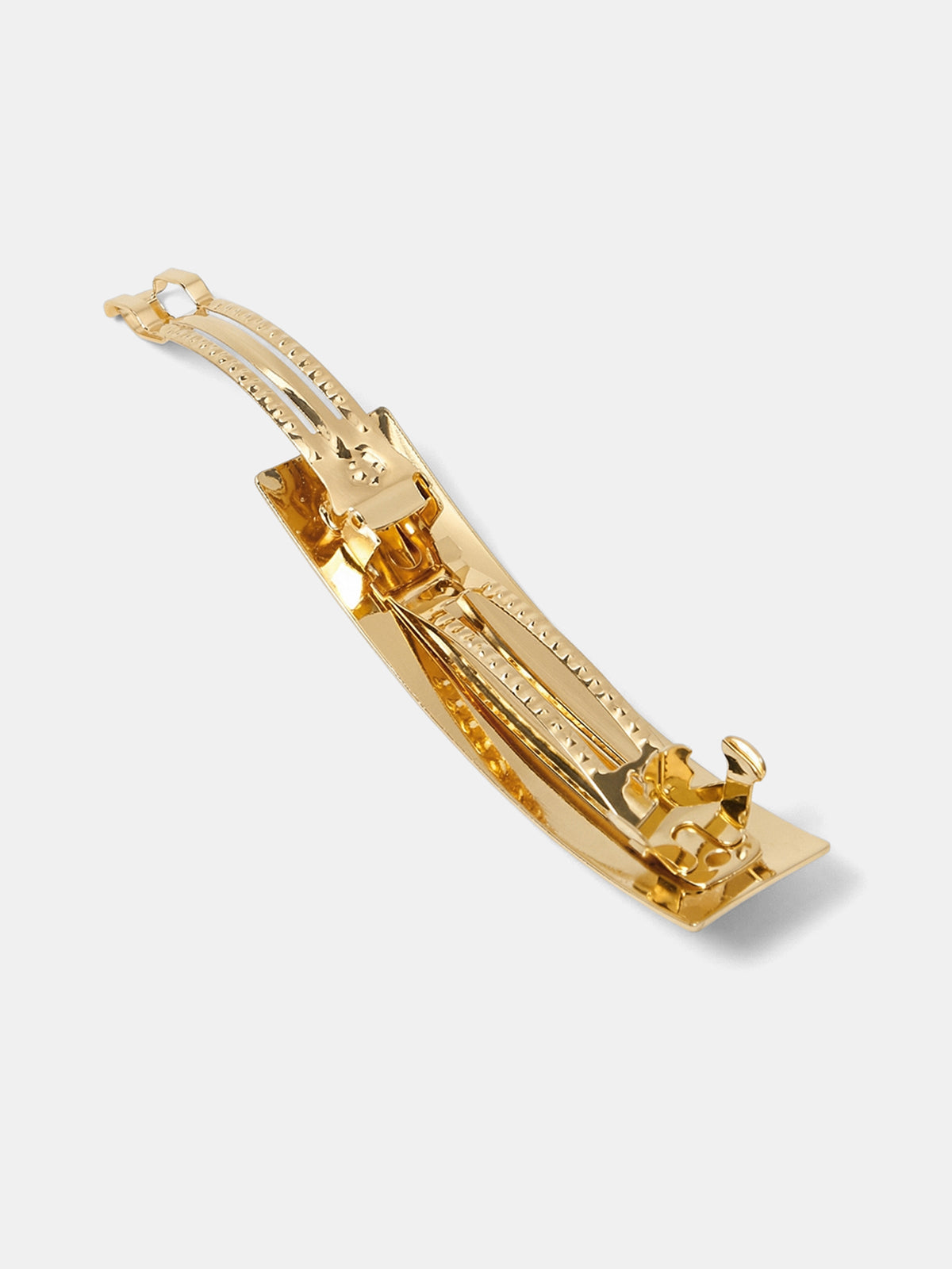 Rectangular Barrette Metal Hair Clip