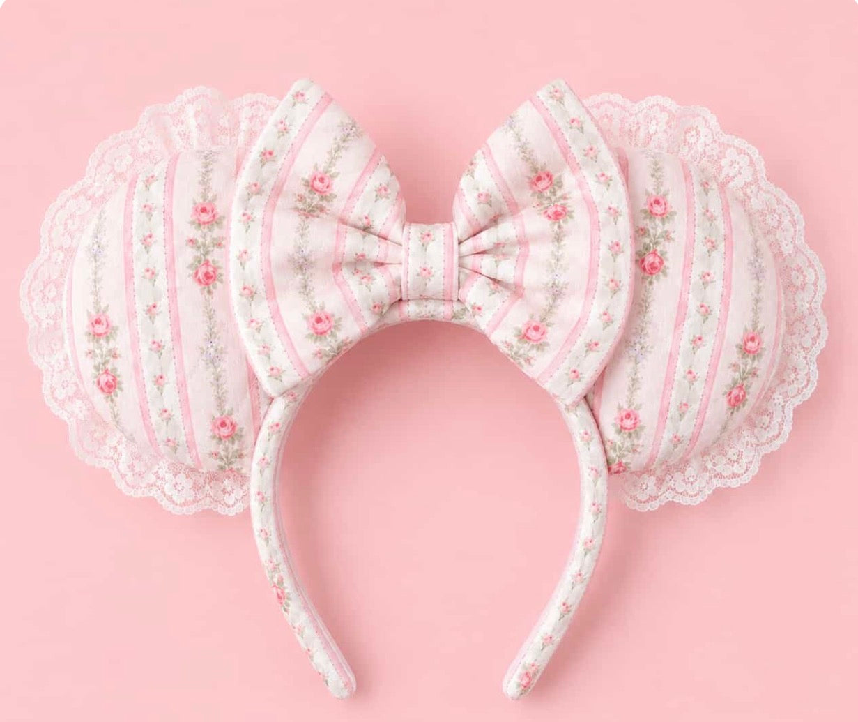 Fantasyland Bespoke Ears (Shabby Chic Floral) PREORDER