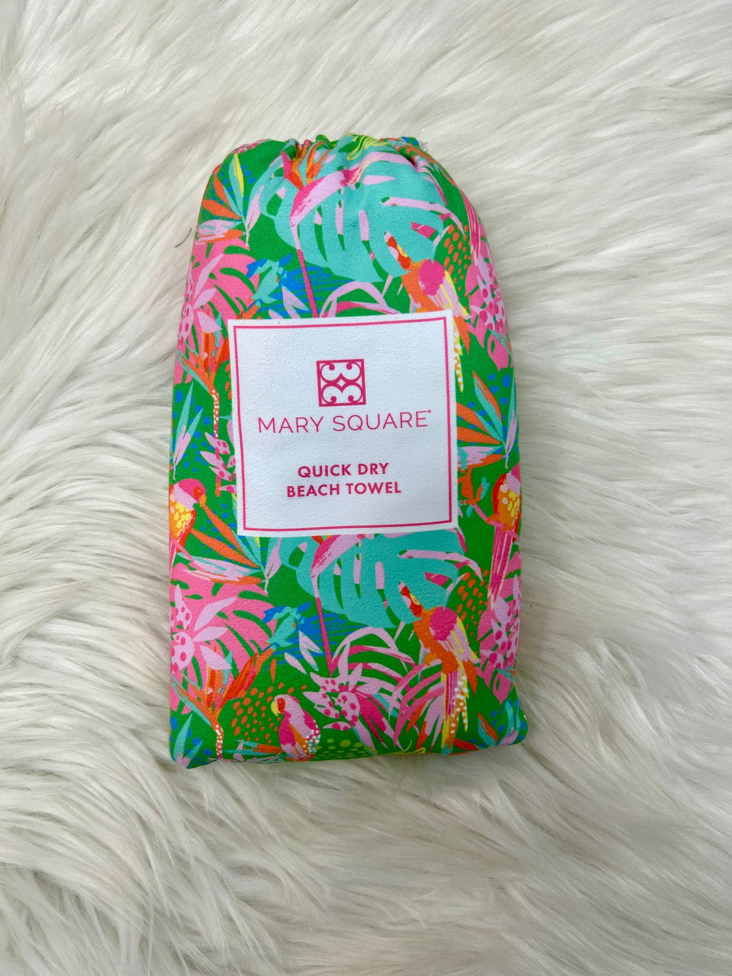 Mary Square Quick Dry Beach Towel