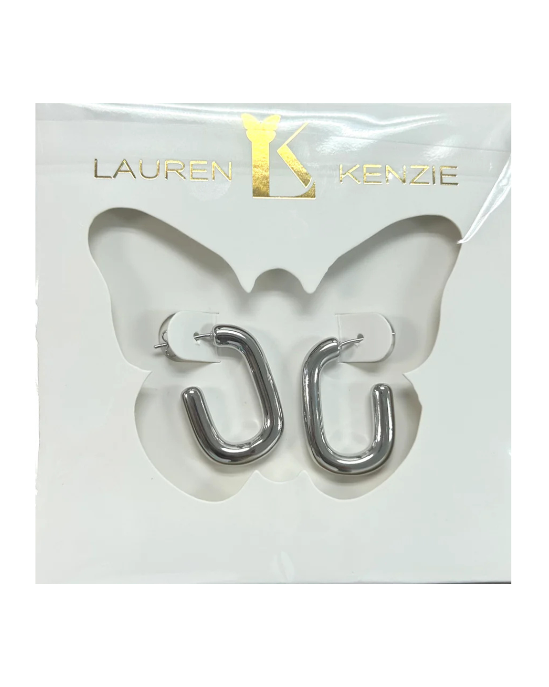 Lauren Kenzie Oval Hoops