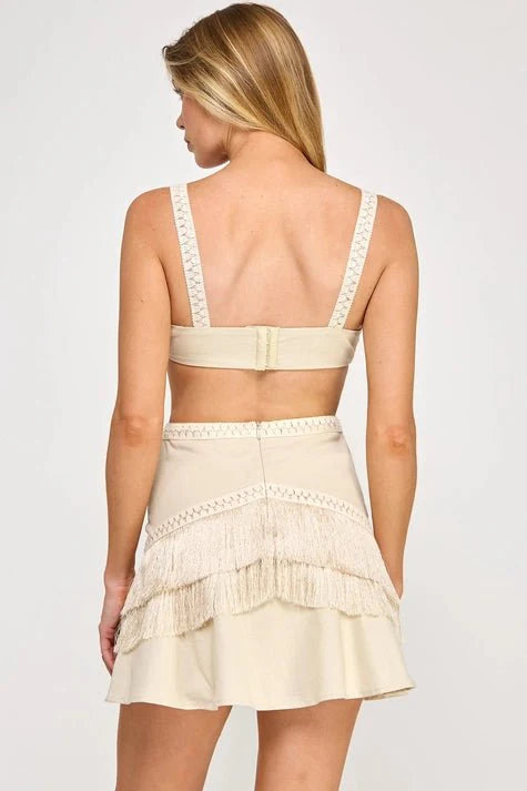 Beige Atelier Mini Dress