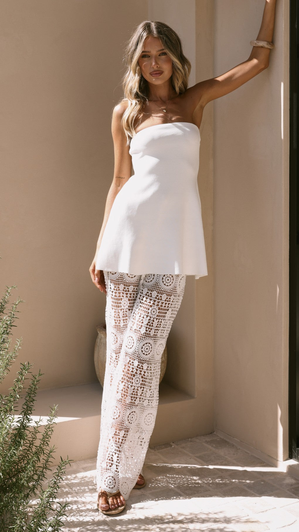 Emilia Top - White