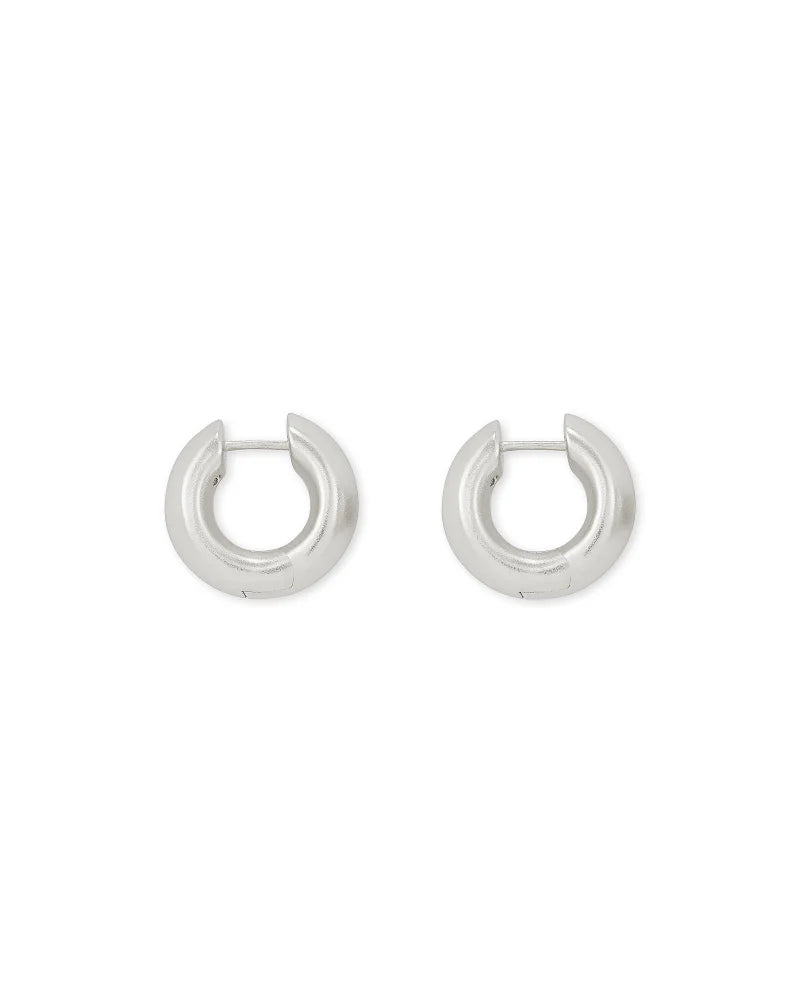 Kendra Scott Mikki Huggie Silver