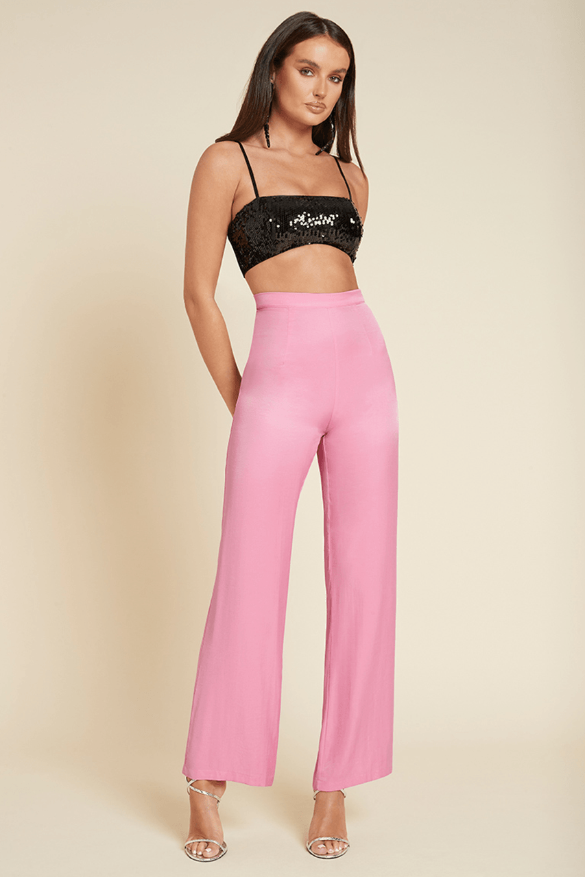 Lolah Crop Top - Black