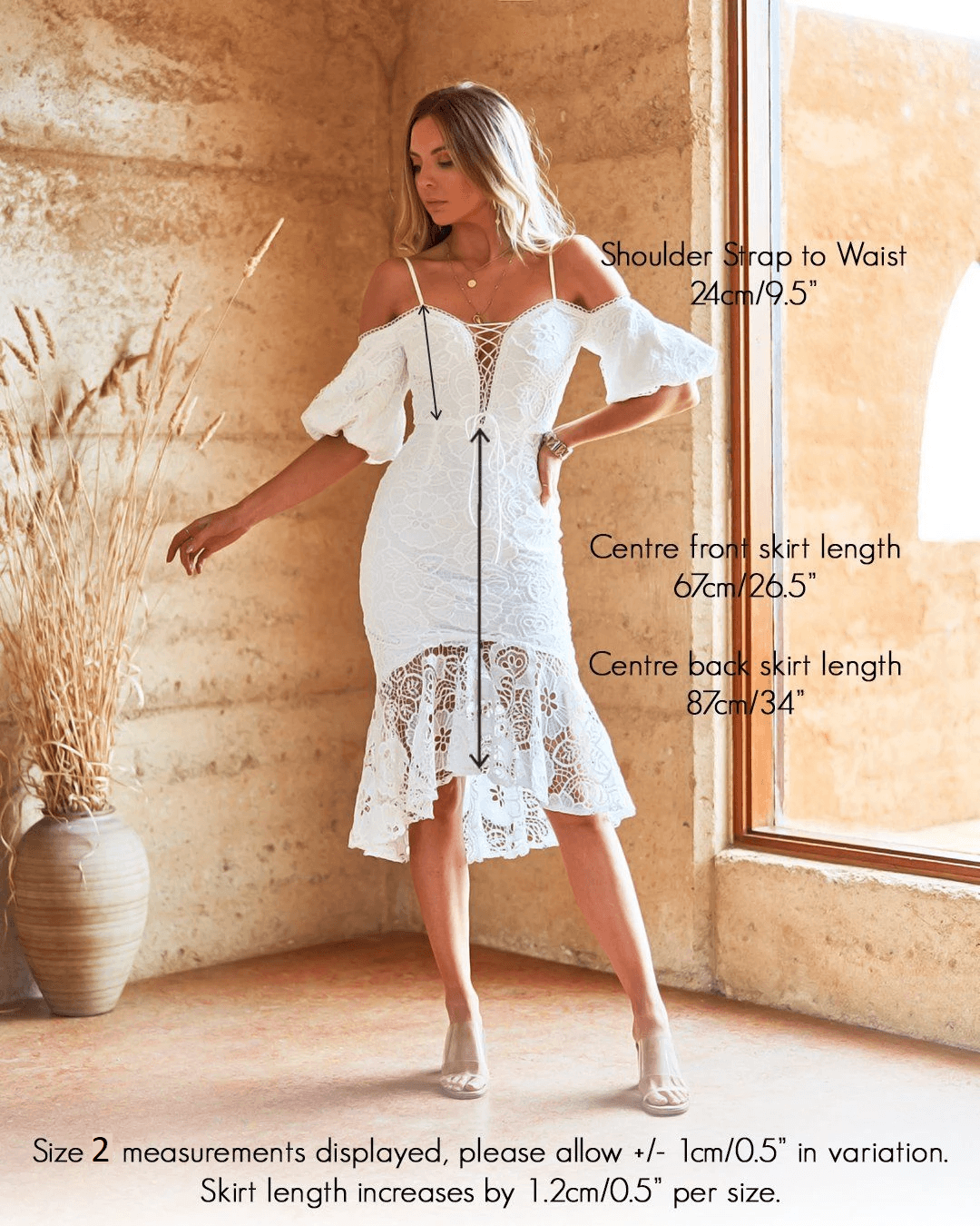 Riana Dress - Red