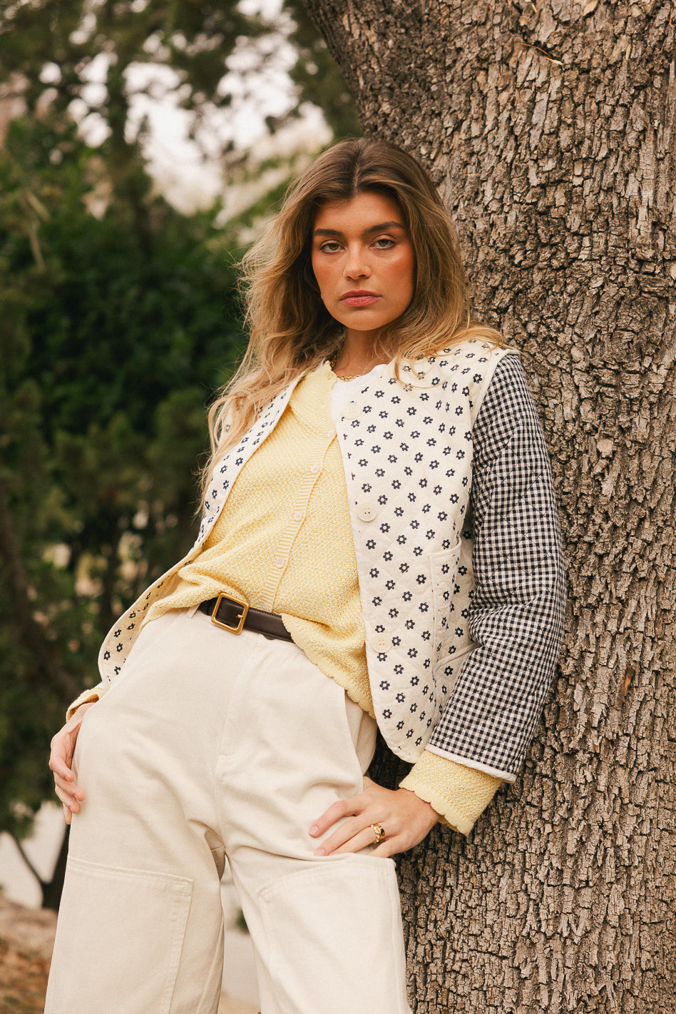 Collete Contrast Jacket - FINAL SALE