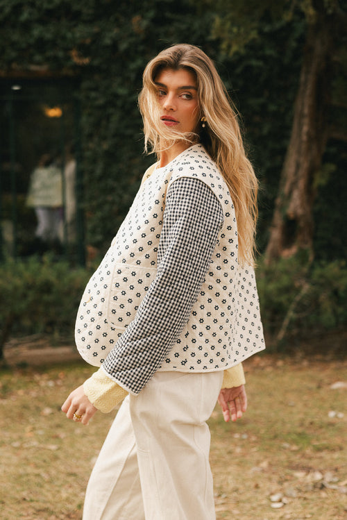 Collete Contrast Jacket - FINAL SALE