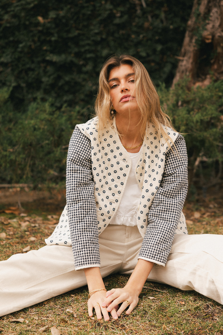 Collete Contrast Jacket - FINAL SALE