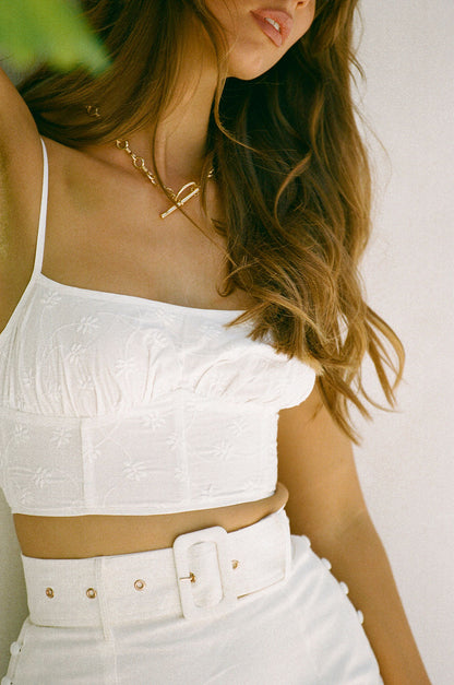 SAMPLE-Arden Top - Embroidered