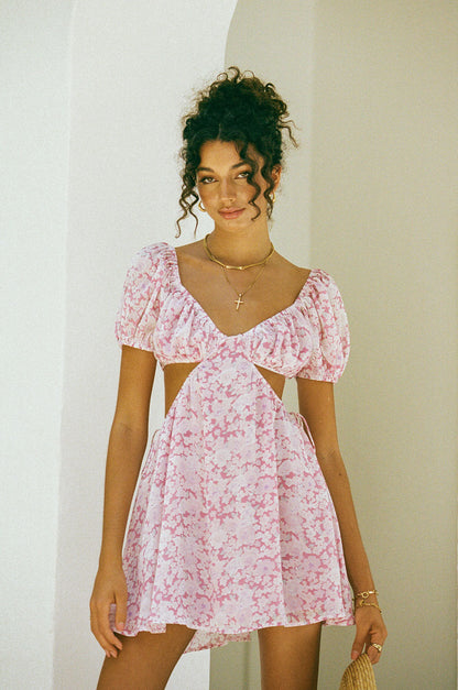 SAMPLE-Eilish Dress - Peony