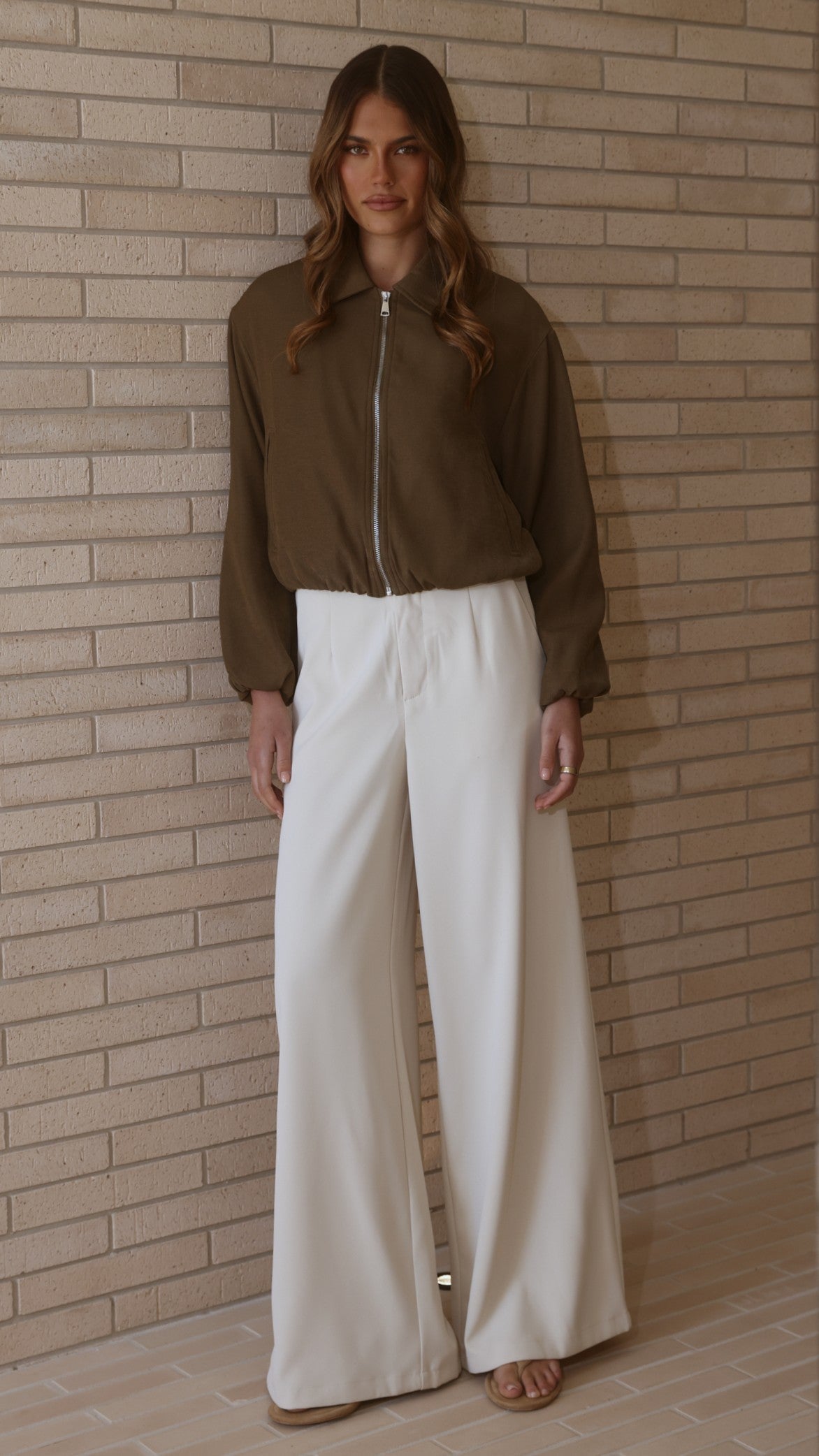 Brax Bomber Jacket - Khaki