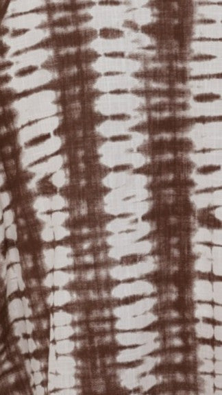 Marcel Maxi Dress - Chocolate Tie Dye