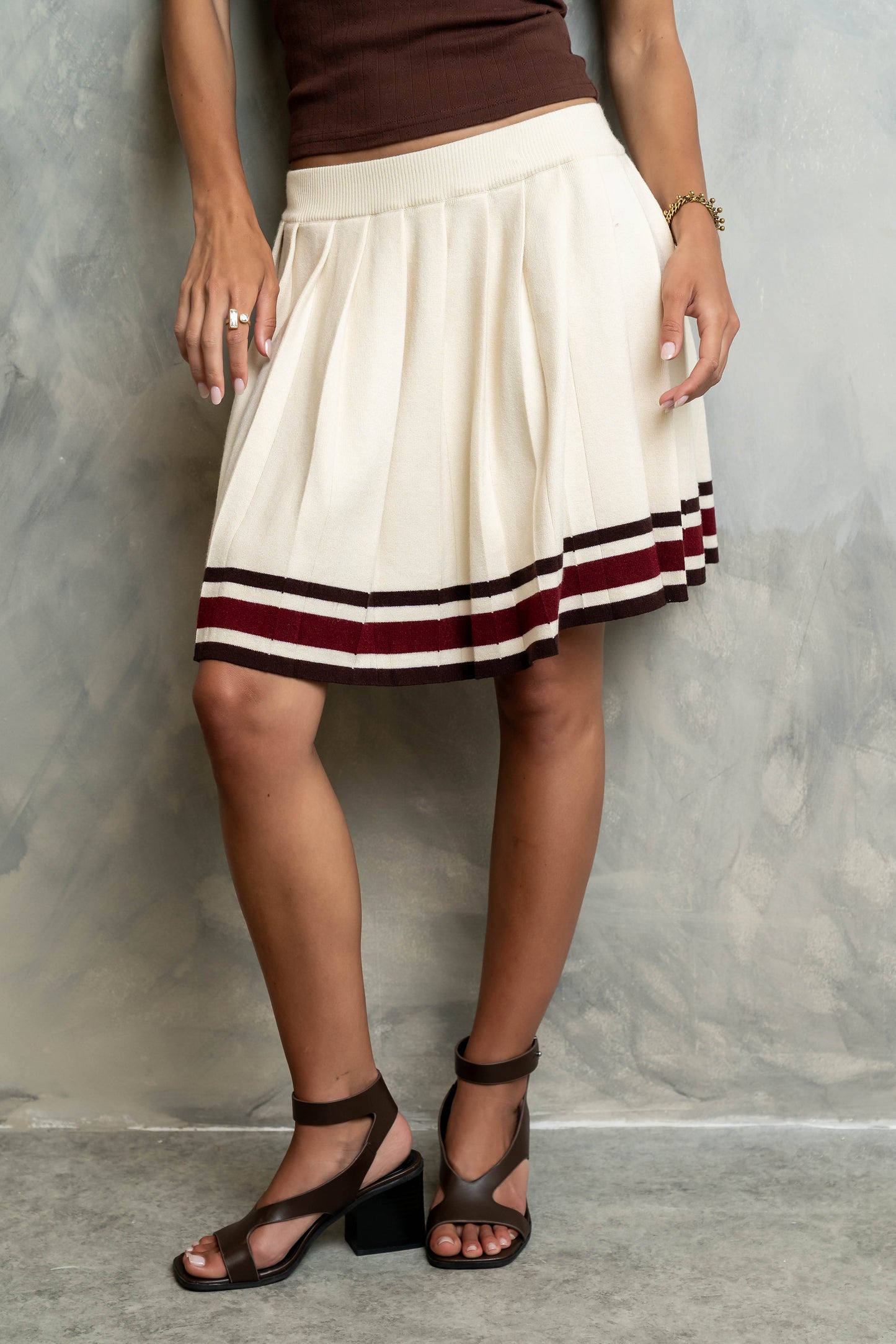 Brandie Striped Mini Skirt - FINAL SALE