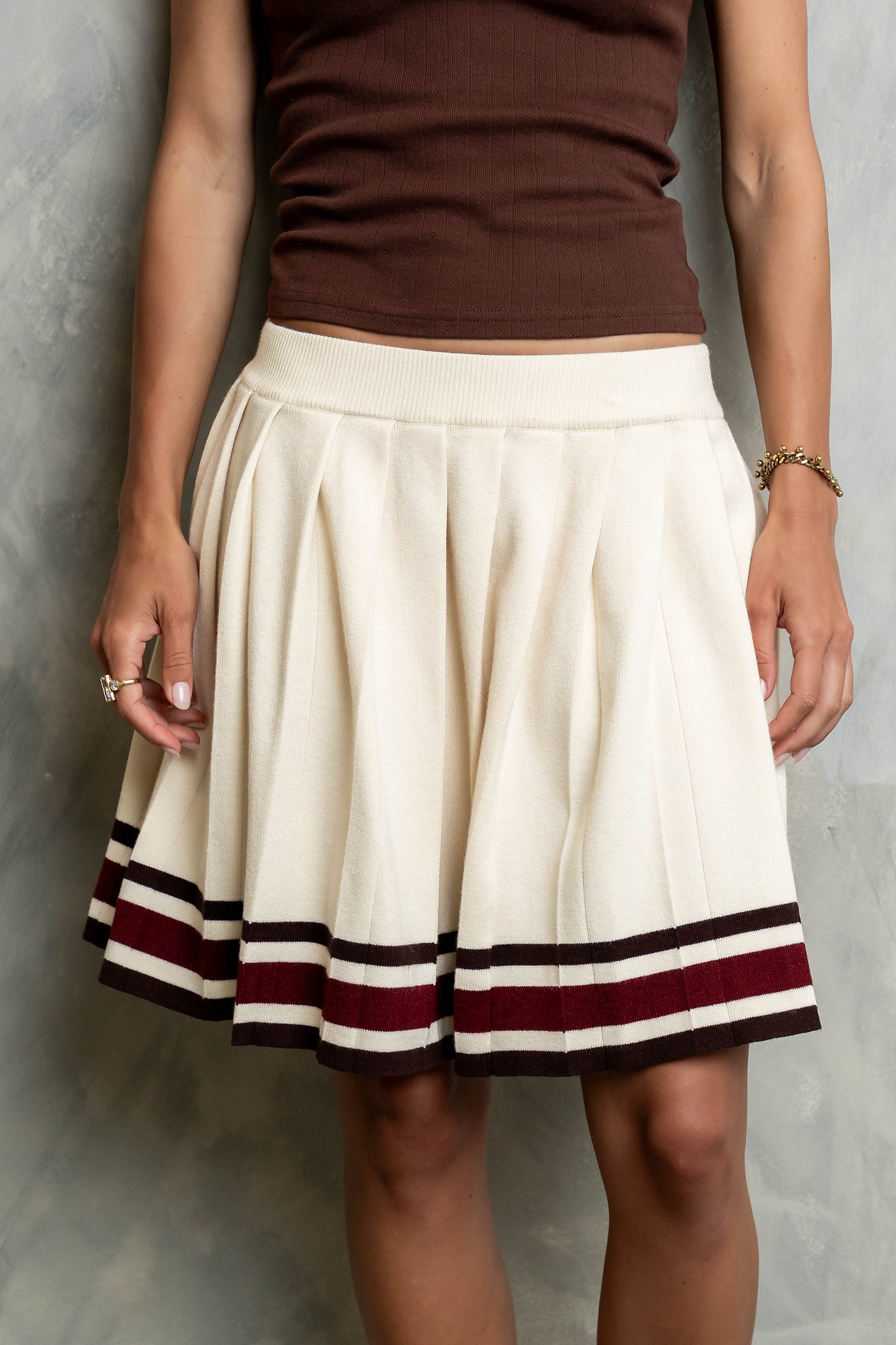 Brandie Striped Mini Skirt - FINAL SALE