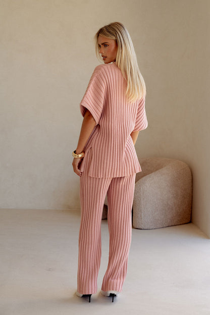 SAMPLE-Celine Pants - Blush