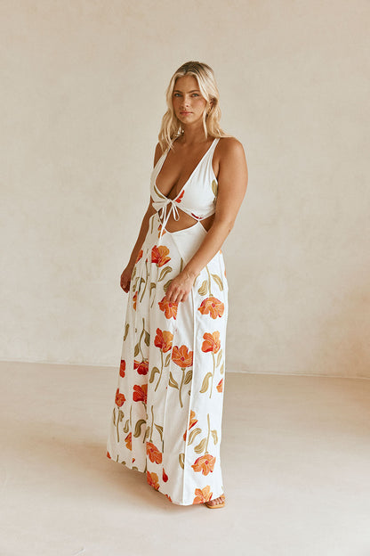 SAMPLE-Eliska Dress - Poppy