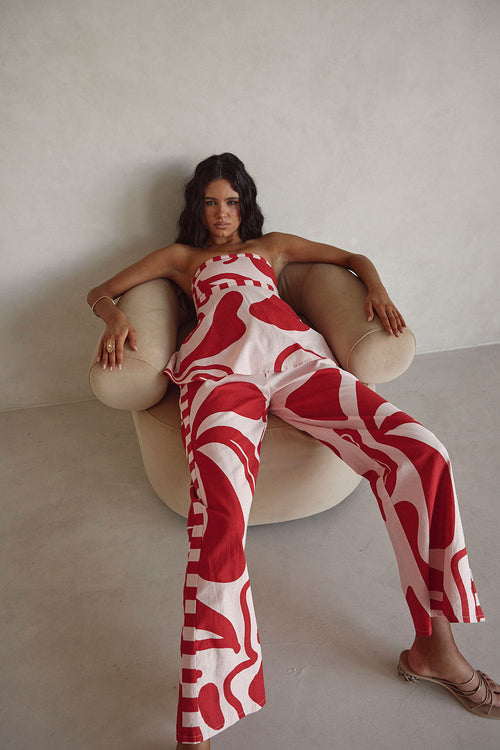 SAMPLE-Enya Pants - Darling Floral