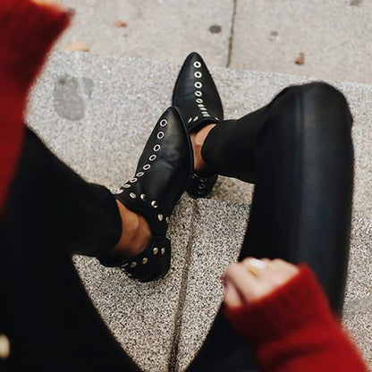 Black Square Toe Pumps - Soft SoleComfortable High Heels for Work