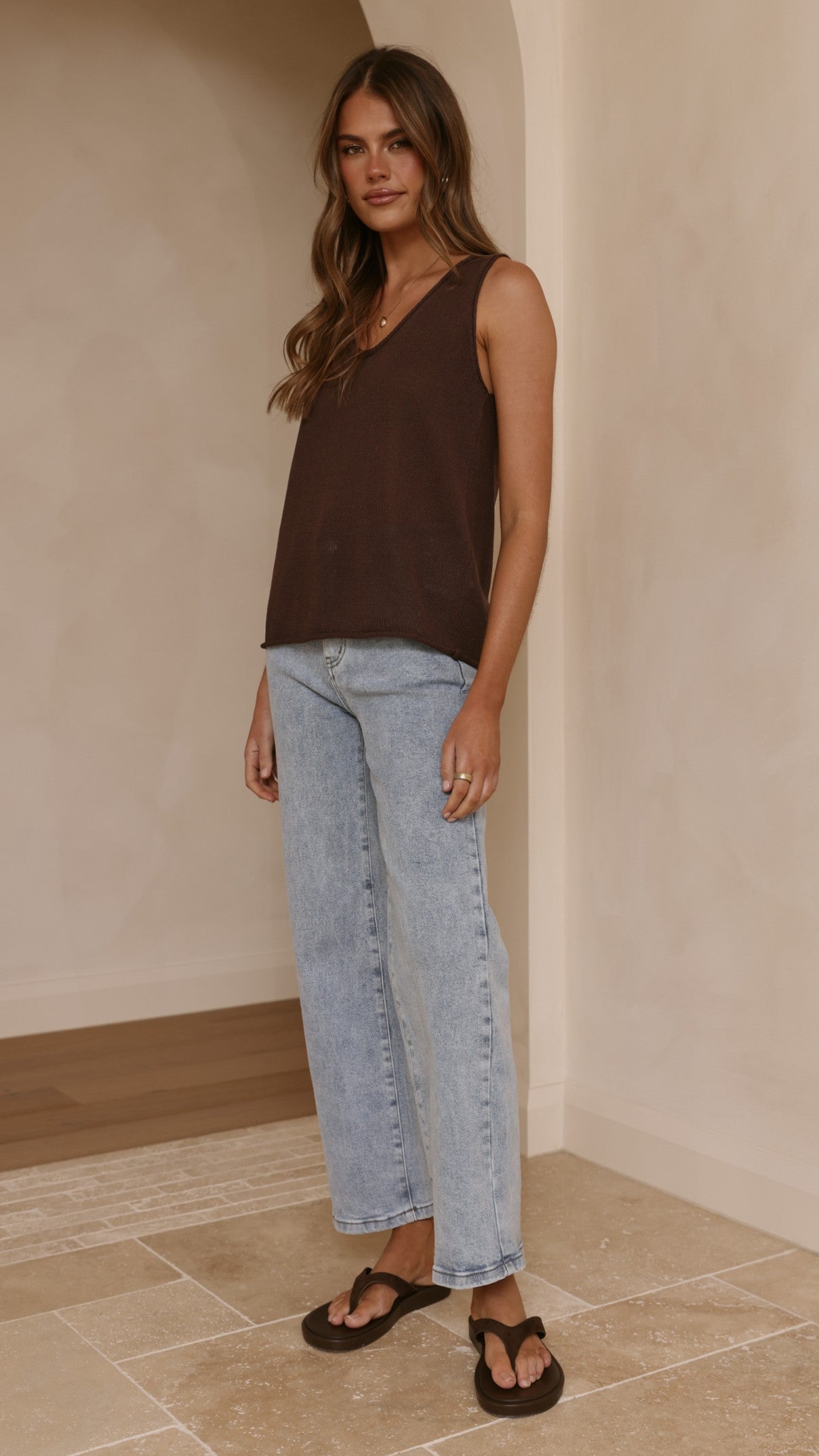 Vinnie Straight Leg Jeans - Light Blue