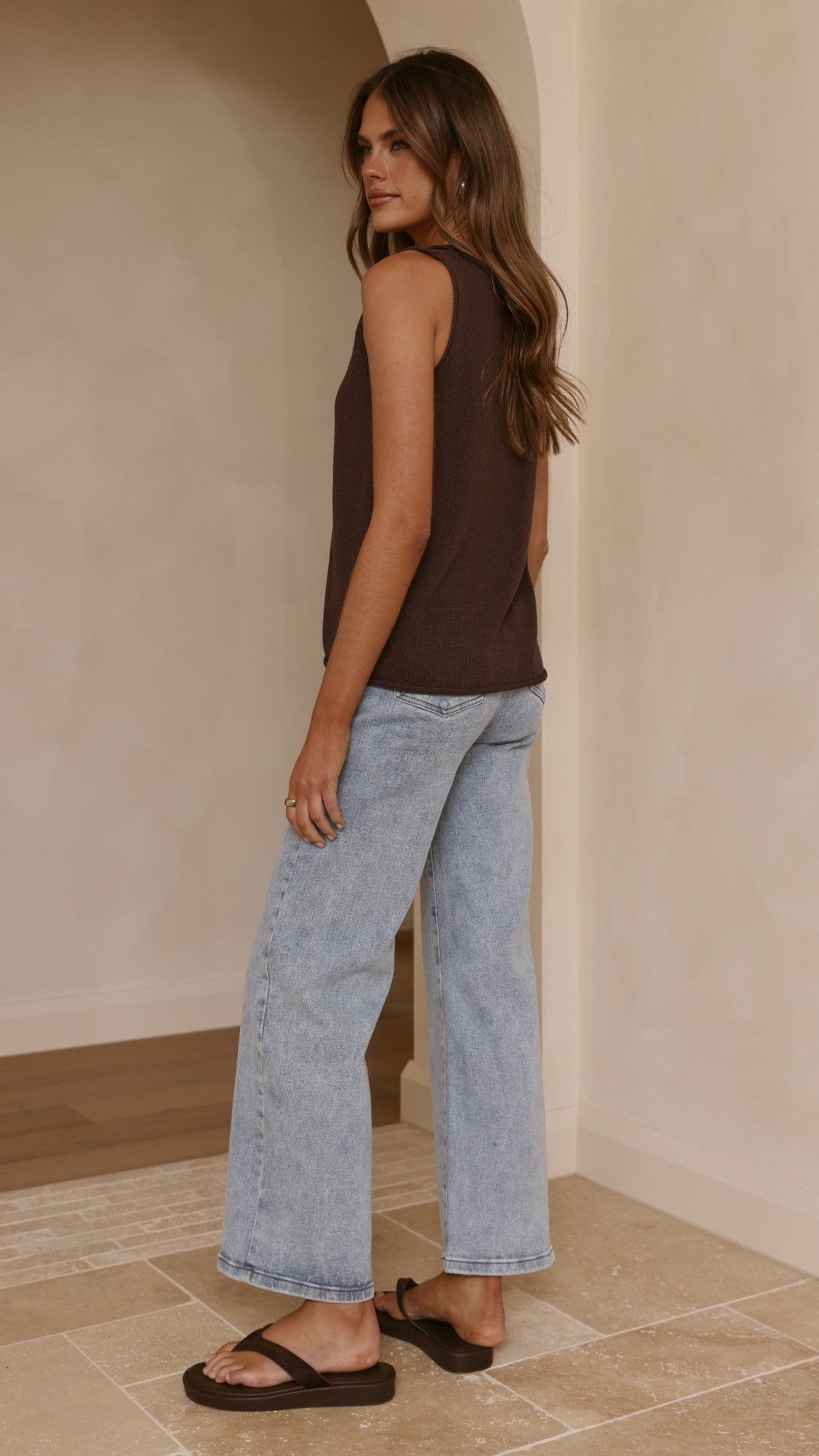Vinnie Straight Leg Jeans - Light Blue