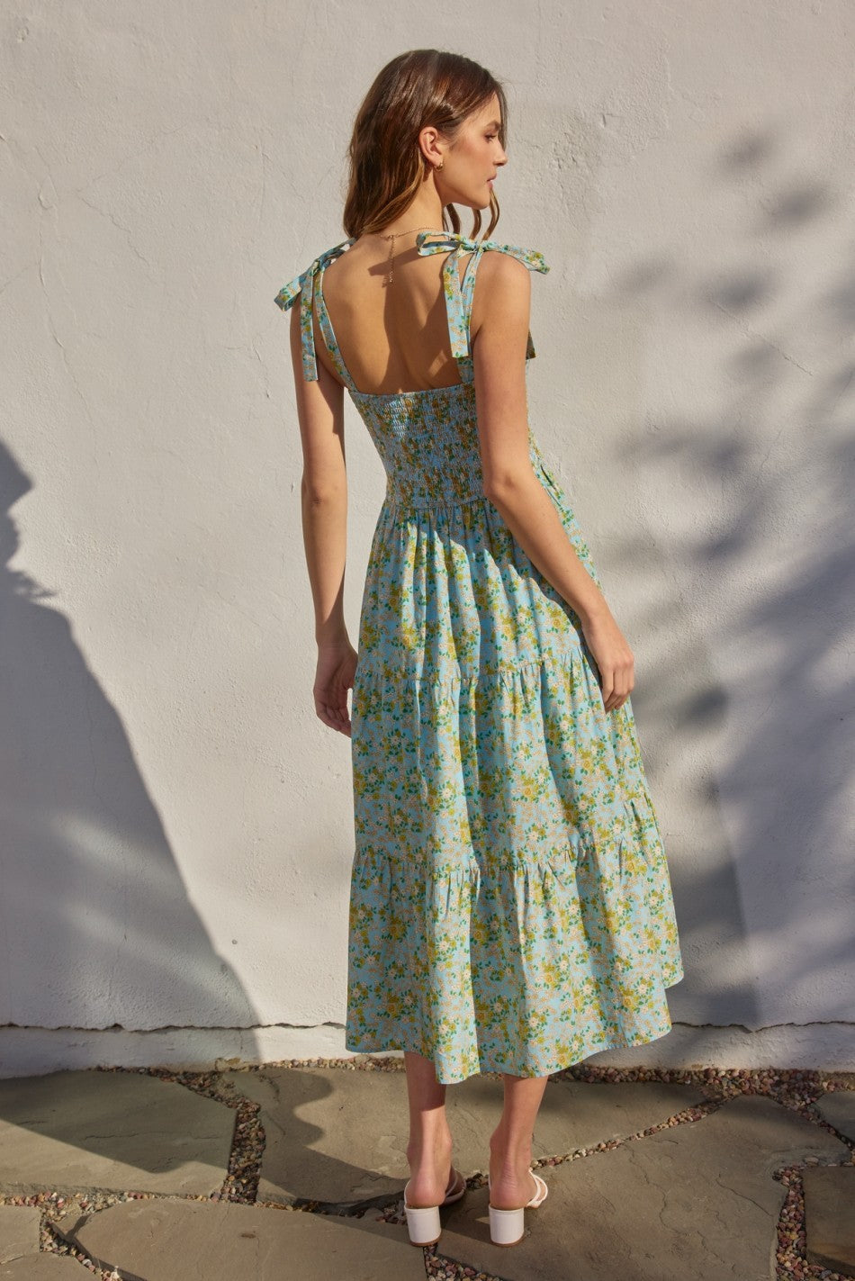 Citrus 🍋‍🟩 Garden Maxi Dress