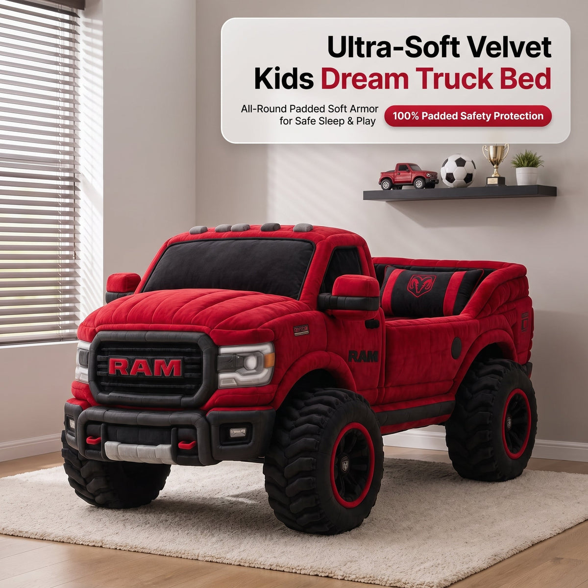 🚘 Kids Pickup Truck Bed – Turn Bedtime Into an Adventure