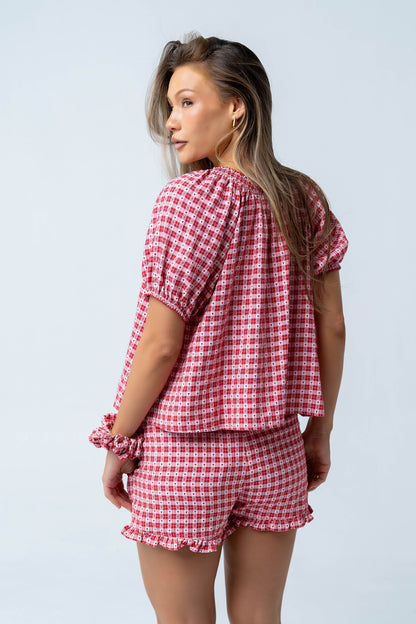 Ambree Gingham Shorts