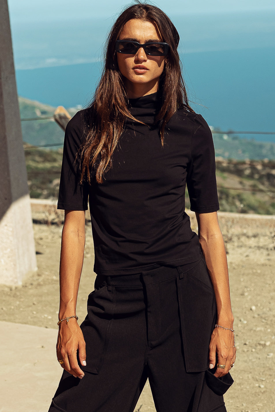 Ashley Top in Black - FINAL SALE