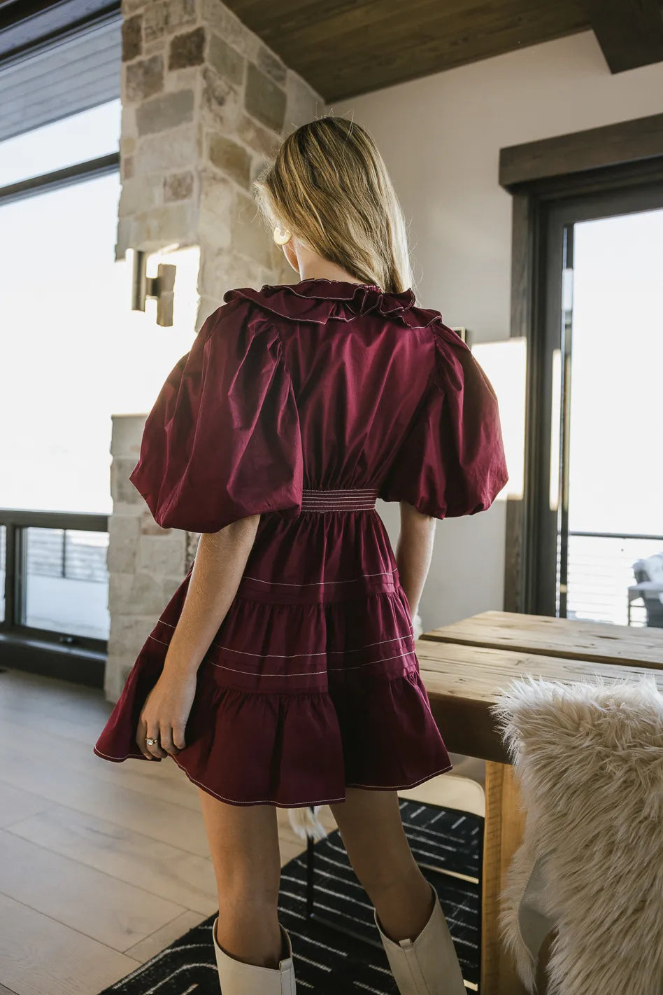 Callie Mini Wrap Dress - FINAL SALE