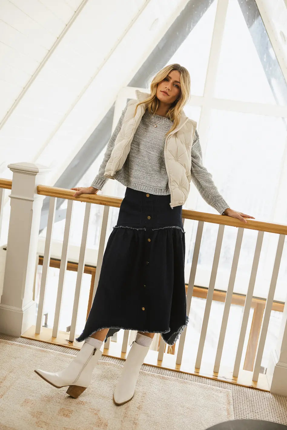 Gabriela Denim Skirt - FINAL SALE