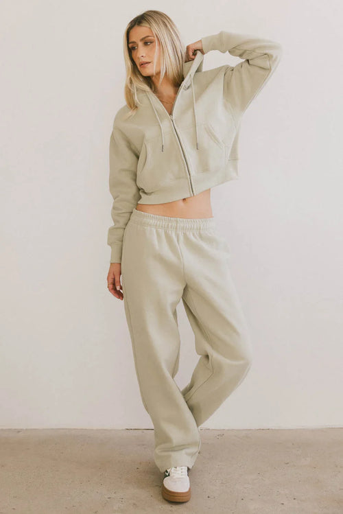 Ezra Sweatpants in Sage - FINAL SALE