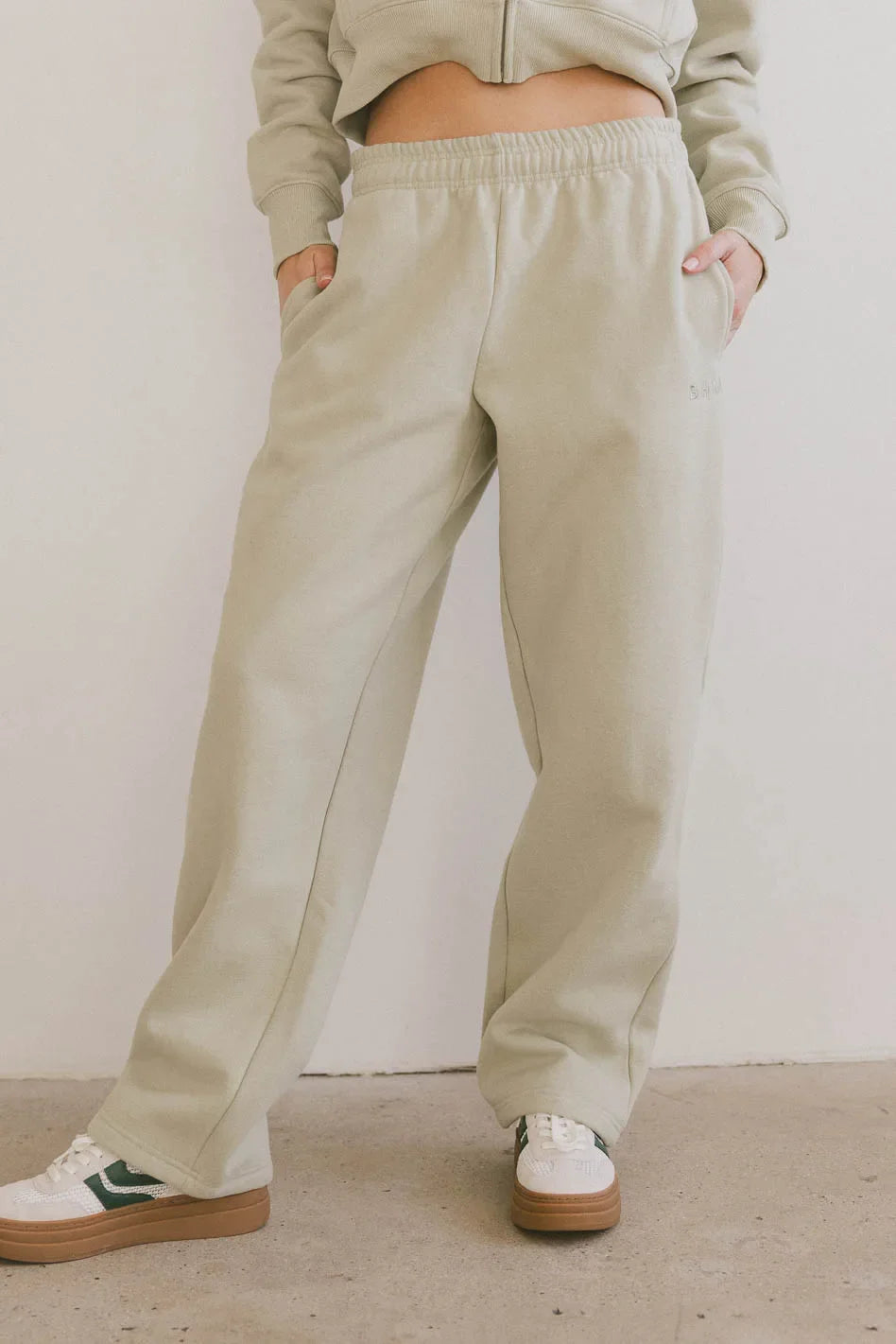 Ezra Sweatpants in Sage - FINAL SALE