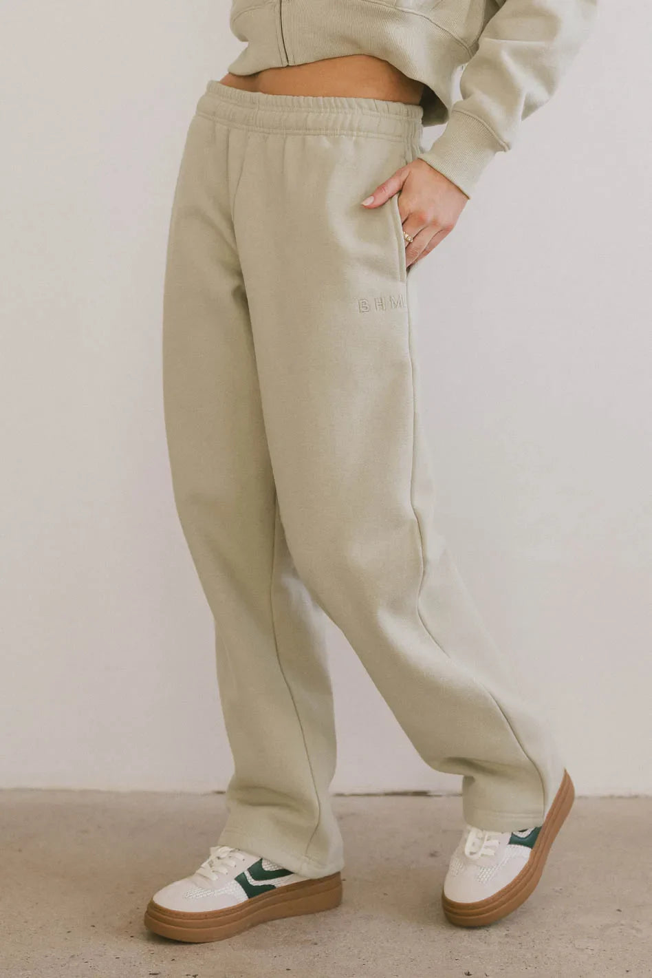 Ezra Sweatpants in Sage - FINAL SALE