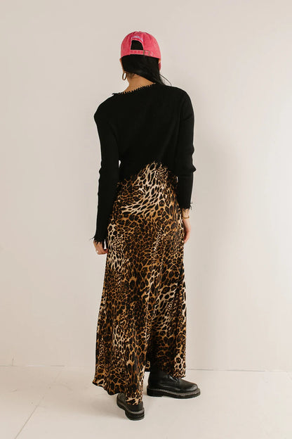 Farren Twofer Leopard Print Dress - FINAL SALE
