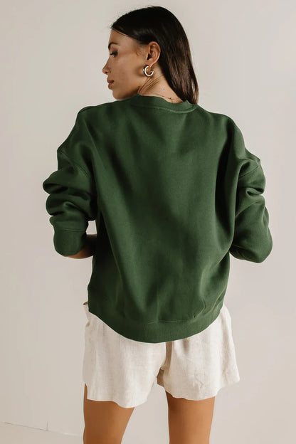 Dubai Embroidered Sweatshirt - FINAL SALE