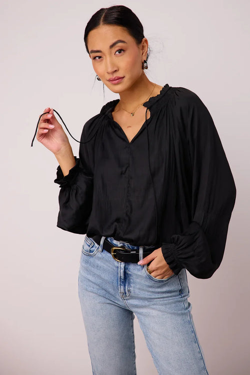 Eva Pleated Blouse - FINAL SALE