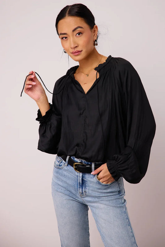Eva Pleated Blouse - FINAL SALE